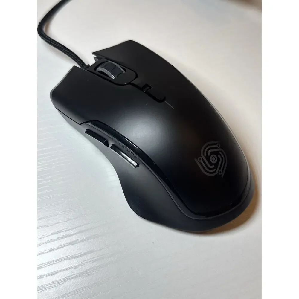 MKE TECH Cool Viper MKE 816 Wired USB Optical Gaming Mouse Scroll Wheel Black